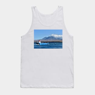 The ferry heading over to Jura, Scotland Tank Top